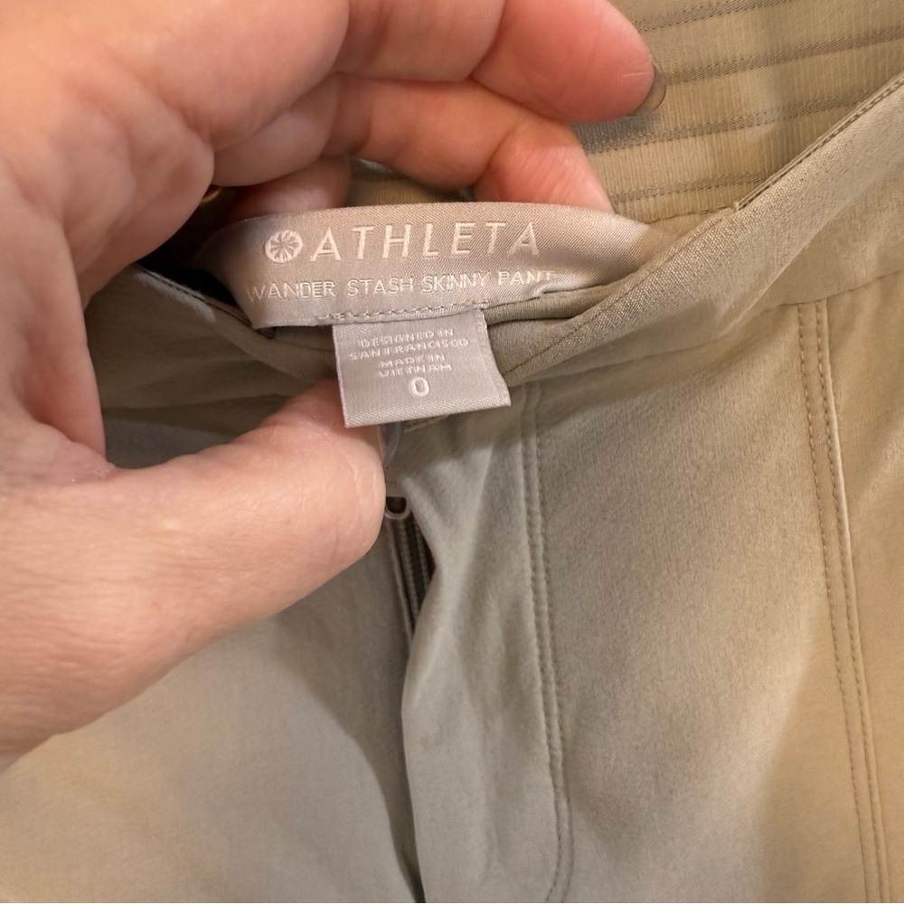 ATHLETA wander stash skinny pant cream - Picture 5 of 7